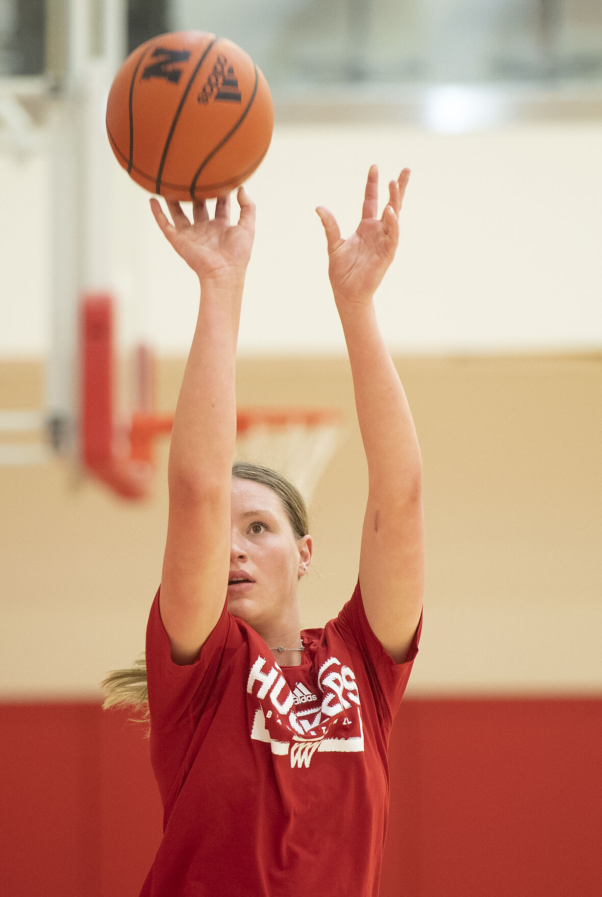 NU women's basketball practice, 6.16
